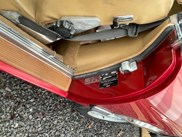 Mercedes 380 SL R107 Roadster Red + Beige Leder ( Bobby Ewing Look ) Project