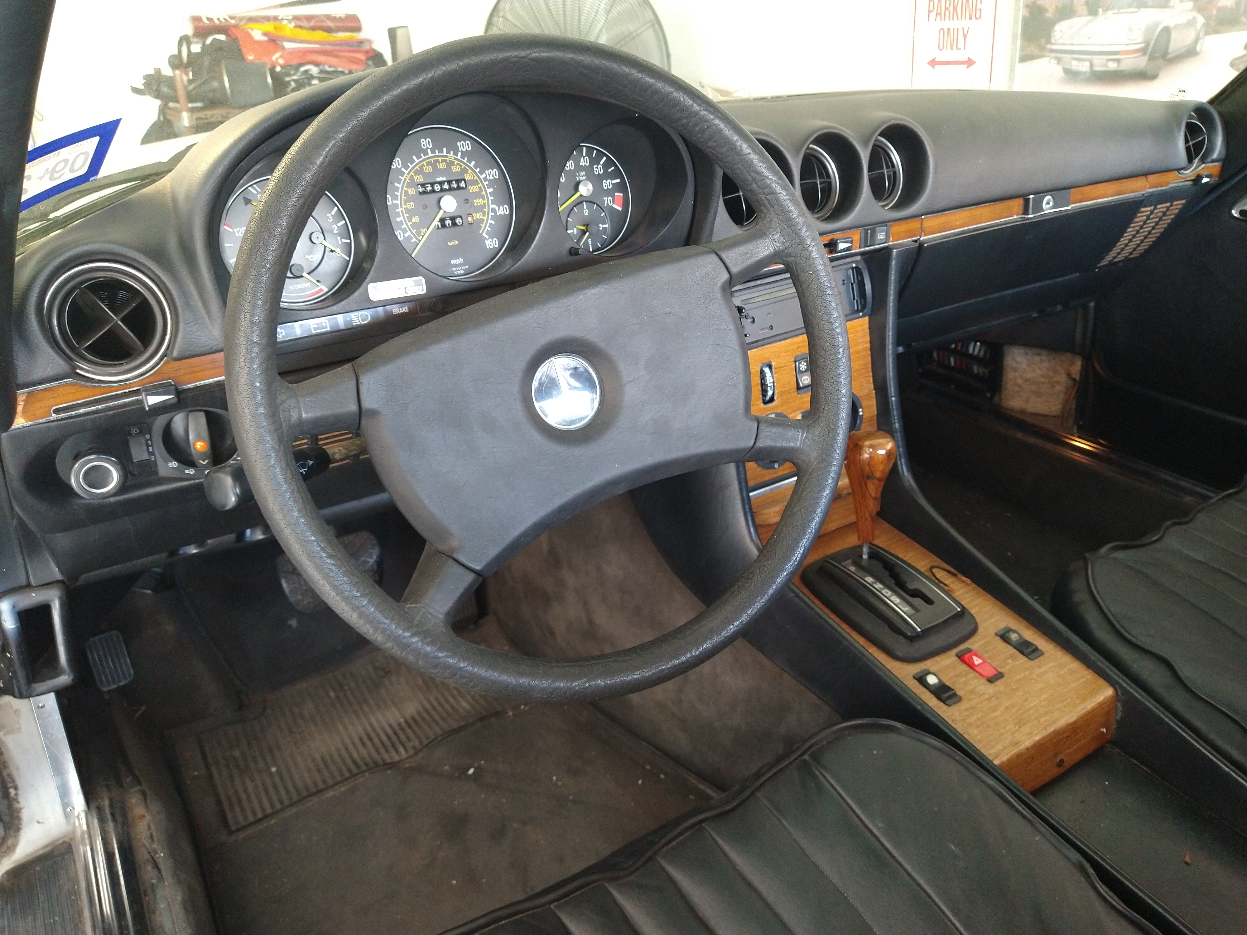 Rare, highly desirable Euro-spec 1982 Mercedes 280 SL